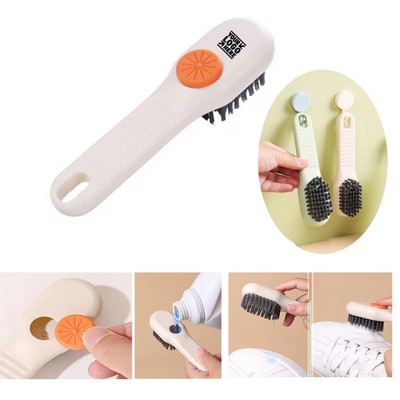 Shoe Brush With Soap Dispenser
