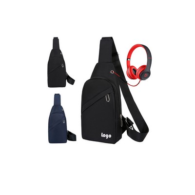 Crossbody Backpack With Usb Charging Port