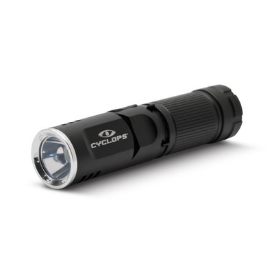 Cyclops 400 Lumen Rechargable Aluminum Flashlight