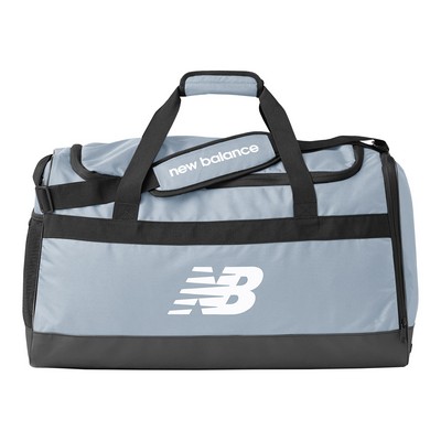 New Balance Team Gray Duffel Bag 13.6X 23.8