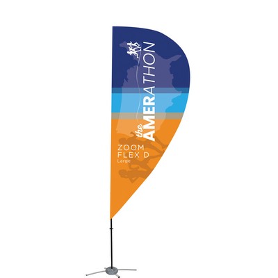 Zoom Flex D-Shaped Flag Large
