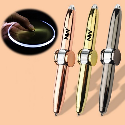 Rotatable Pen With Light