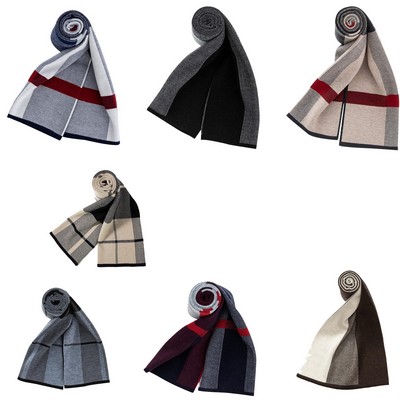 Men'S Winter Warm Scarf