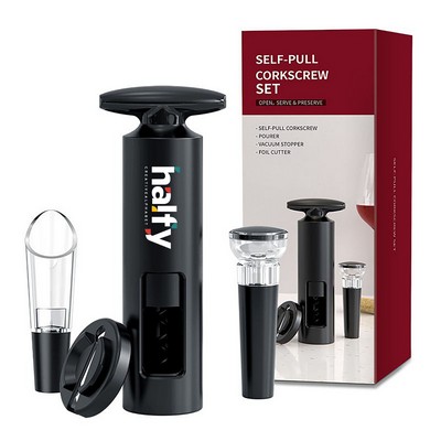 Handheld Wine Bottle Opener Set
