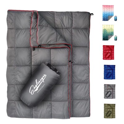 Puffy Waterproof Camping Blanket