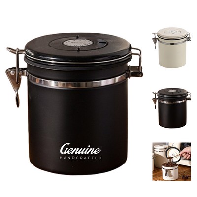 63.5oz Stainless Steel Coffee Jar