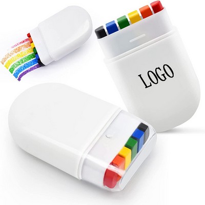 LGBT Pride Rainbow Plastic 6 Color Face & Body Makeup Paint Stick
