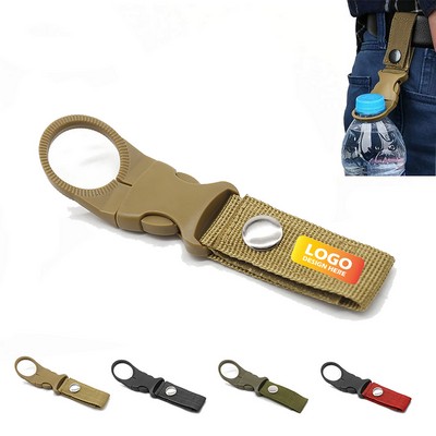 Portable Mineral Water Bottle Ring Holder Keychain