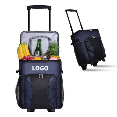Wheels Rolling Picnic Cooler Bag