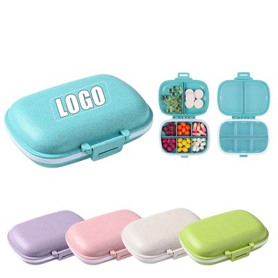 8 Compartments Portable Pill Case