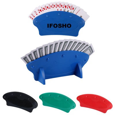 Hands-Free Plastic Card Holder Poker Playing Stand