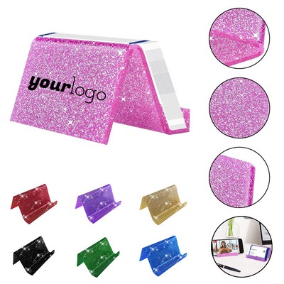 Acrylic Glitter Business Card Holder