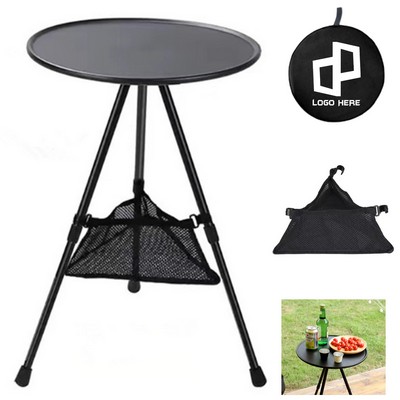 Outdoor Camping Adjustable Round Table