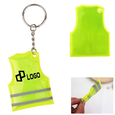 Pvc Reflective Keychain