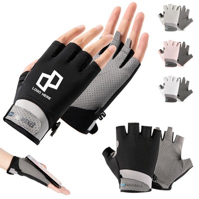 Elastic Half Finger Glove