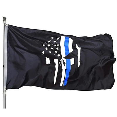 Custom 3 x 5' Sublimated Flag and pole set