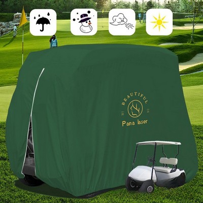 Golf Cart Cover Waterproof Durable Polyester Golf Cart Cover