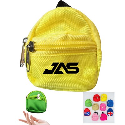 Mini Schoolbag & Wallet Pendant