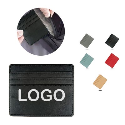 Slim PU Leather Card Wallet