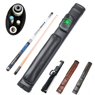 2X2 Oval Pool Cue Billiard Stick Carrying Case