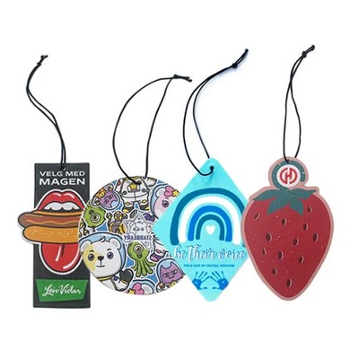 Custom Shape Perfume Car Air Freshener