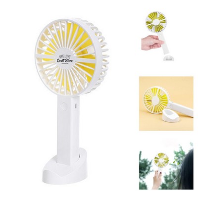Simple Design Rechargeable Handheld Fan