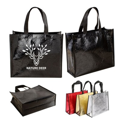 Laser Glitter Non-woven Shopping Bag
