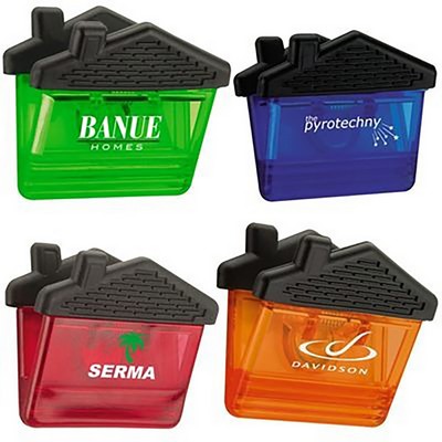 Plastic House Shaped Fridge Magnetic Memo Clip w/Strong Grip