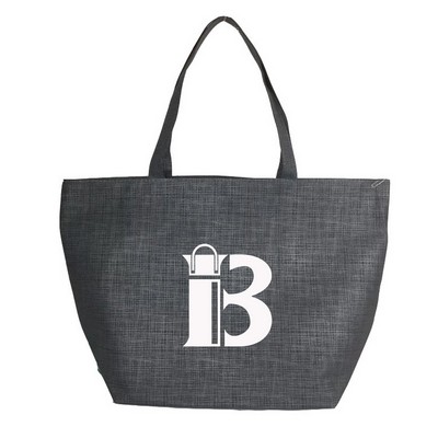 Crosshatch Non-Woven Tote Bag