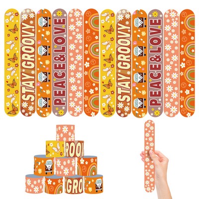 Full Color Silicone Slap Wristband