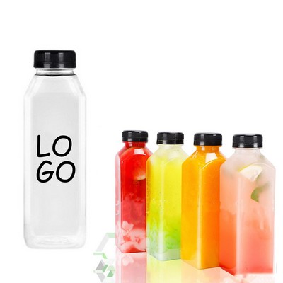 Plastic Clear Juice Bottle