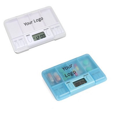 Compact Timed Smart Pill Reminder Alarm