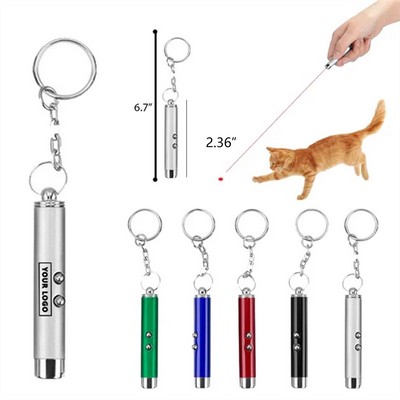 Compact Pet Laser Keychain