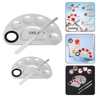 Makeup Palette with Mixing Tool