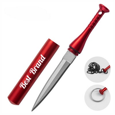 Baseball Shaped Multifunctional Mini Knife With Keyring