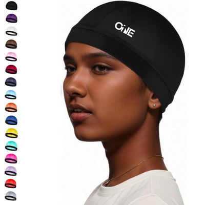 Satin Kids Durag Wave Skull Caps