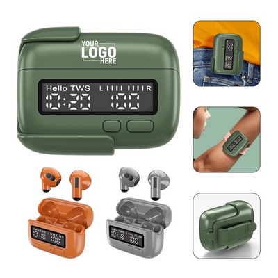 Retro Clock Bluetooth Headphone