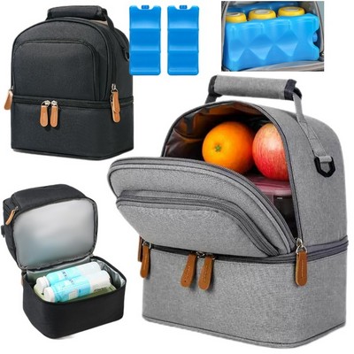 Breastmilk Cooler Bag w/ 2 pcs Ice Packs
