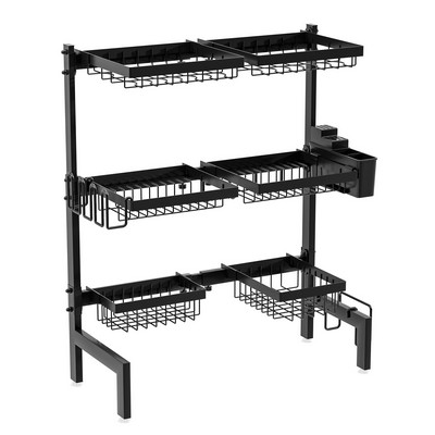 H-Type Telescopic Sink Rack (Removable Version)