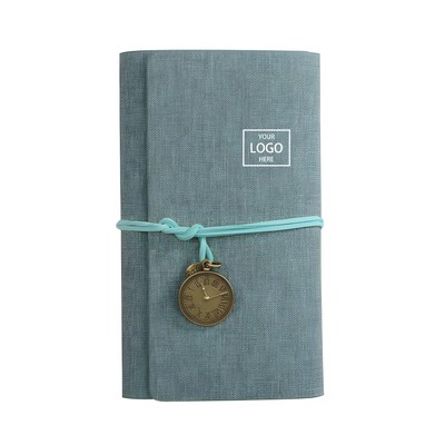 A6 Loose-Leaf Tied Notebook
