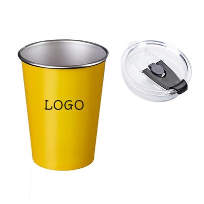 500ml Stainless Steel Pint Cup with Cover