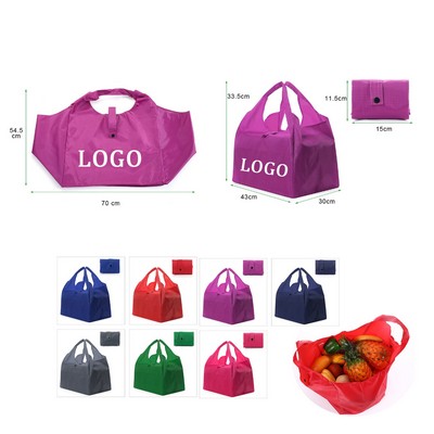 Portable Geometric Fashion Recycling Bag