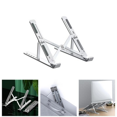 Sleek Aluminum Notebook Riser