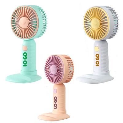 Custom USB Phone Holder Handheld Charging Mini Fan