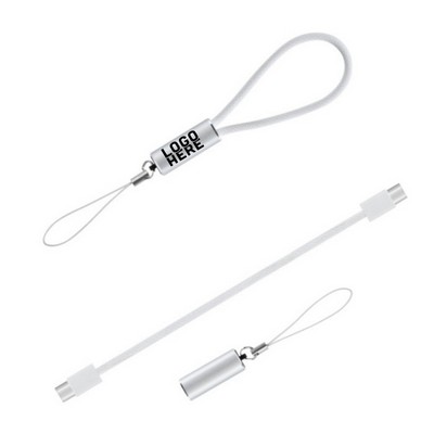 Detachable Charging Cable Keychain