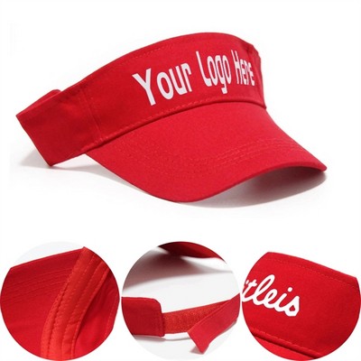 Cotton Golf Sun Visor
