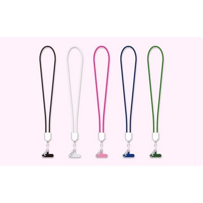4" 1 Crossbody Lanyard with Charge Cable