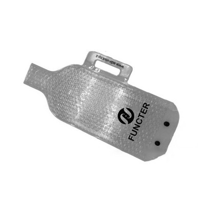 Travel PVC Wine Bottle Protector Bag Reusable