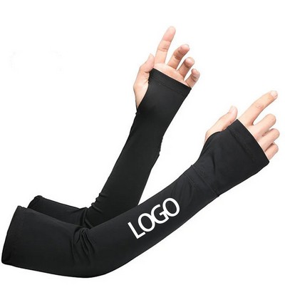Sun Protection Arm Sleeves with Thumb Holes