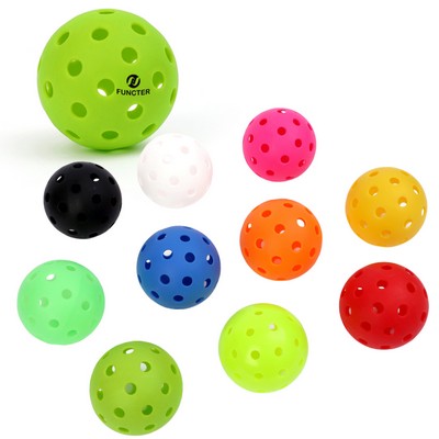 40-Hole Pickleball Paddle Game Balls